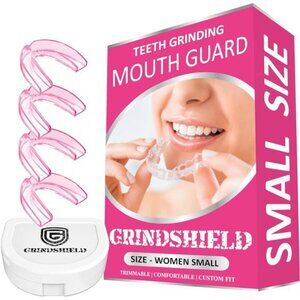 Small Mouth Guard for Women – Comfortable, Custom Fit, Non-Bulky, Moldable